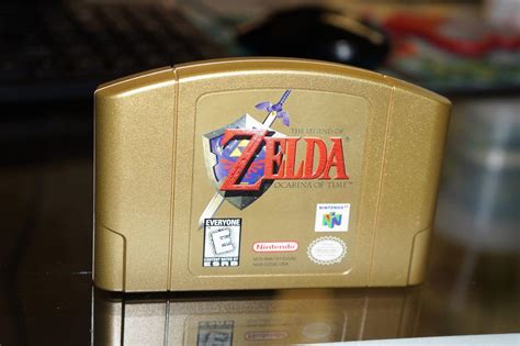 NINTENDO 64 Legend of Zelda: Ocarina of Time Gold Cartridge | #1789125004