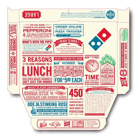 Domino's Pizza Box Illustrations | Dominos pizza, Pizza box design ...