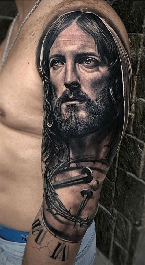 26 Beautiful Jesus Tattoo Ideas for Men in 2022 : r/celebrity_tattoos