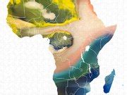 Africa Map climate Digital Art by Justyna Jaszke JBJart - Fine Art America