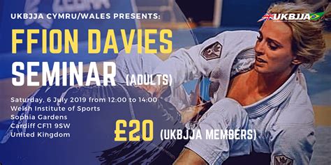 Ffion Davies Seminar, Cardiff, 6 July 2019 - UKBJJA