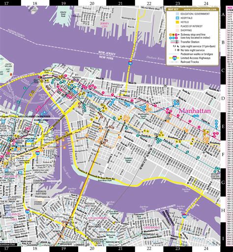 Detailed Map Of Brooklyn New York