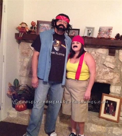 Funny Last-Minute Couples Costume Idea: Cheech and Chong