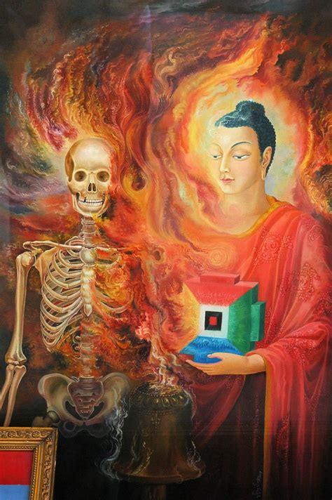 Buddha overcomes death, skeleton, highest yoga tantra mand… | Flickr