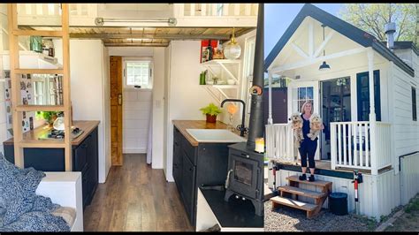 Her 103 SqFt Dream Tiny House - Living Debt Free In A $50k Micro Tiny Home - YouTube