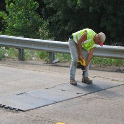 Rubber Road Construction Ramp | Sealcoating.com