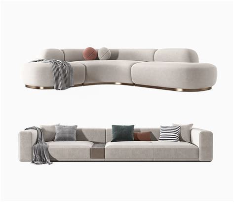 modern sofa 3D model | CGTrader