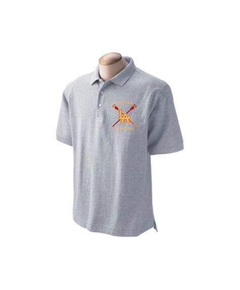 L) Boy's Loyola Academy Uniform Polo shirt Product Details // Loyola Academy Rowing // SP Custom ...