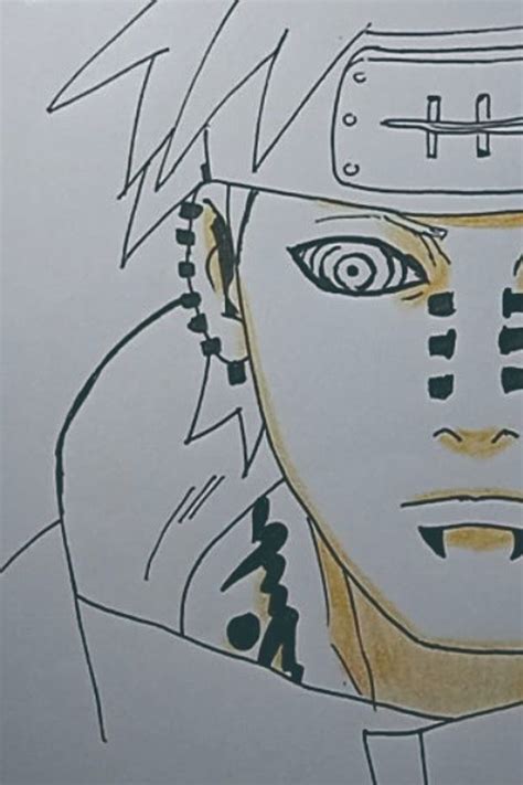 Cara Menggambar Anime Pain Karakter dalam Seri Naruto · Karyakarsa