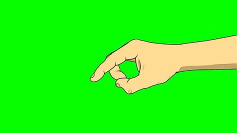 Animated Finger Flick ~ Green Screen - YouTube