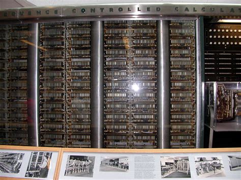 DigiBarn Historic Systems/Locations: Harvard Mark I Exhibit, Cambridge MA