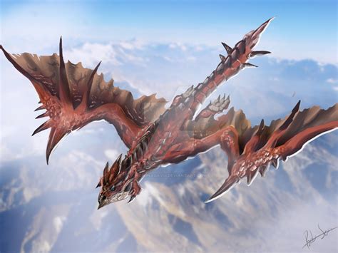 Rathalos (final) by NobunagaVIII on DeviantArt