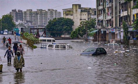 In Pictures: Heavy rain lashes India; flooding in many parts of the country