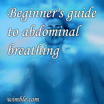 Beginner's guide to abdominal breathing - Wimble