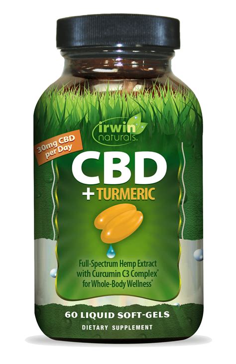 Irwin Naturals | CBD + Turmeric Curcumin C3 Complex by Irwin Naturals