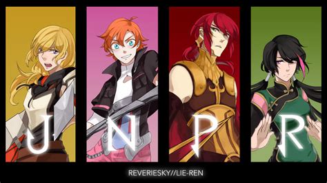 RWBY: JNPR by reveriesky on DeviantArt