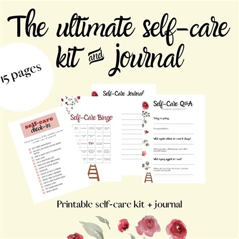 Printable Self-Care Journal Self-Care Journal Happiness | Etsy