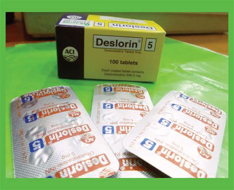 Desloratadine-5mg-Deslorin-ACI Limited-hay fever-allergic-sneezing ...