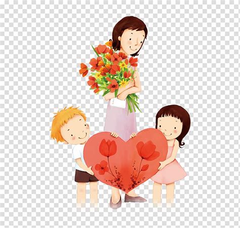 Teachers Day Party , Mother \'s Day Mother and Child Love Decorative ...