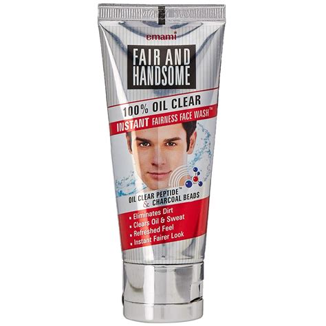 Emami Fair and Handsome 100% Oil Clear Face Wash - Harish Food Zone