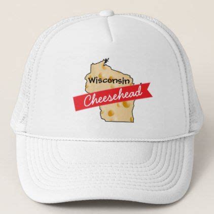 Wisconsin Cheesehead Hat | Zazzle.com | Hats, Cheesehead, Custom hats