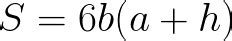 Surface Area of Hexagonal Prism