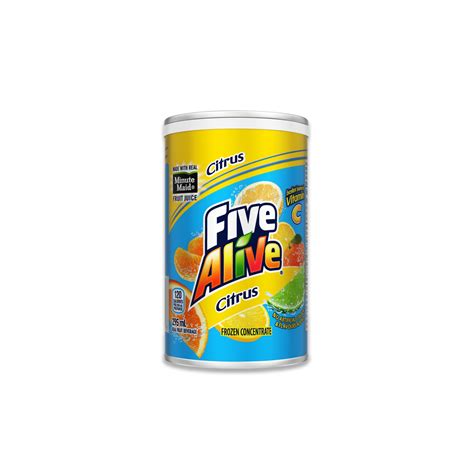 Five Alive Juice - Frozen From Concentrate (Various Flavours ...