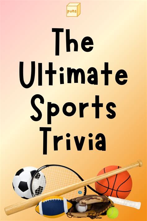 120+ Sports Trivia Questions and Answers