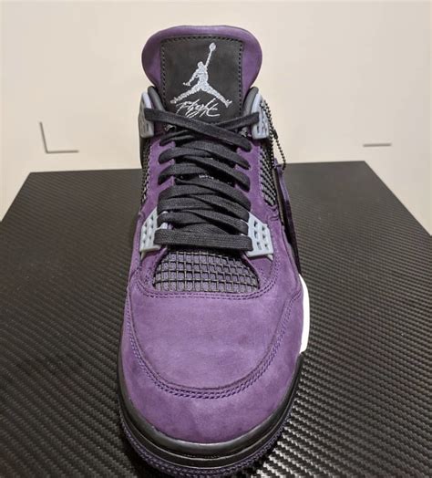 Travis Scott Air Jordan 4 Purple - Sneaker Bar Detroit