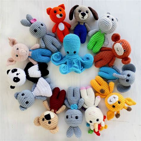 Crochet starter kit Amigurumi lion Pdf beginner pattern Craft | Etsy