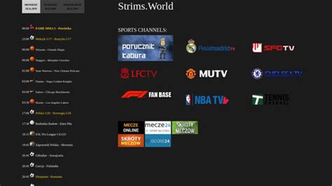 Strims.top = strumyk.tv = strims.world - mecze online stream transmisje ...