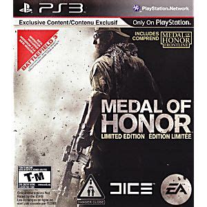 Medal of Honor Limited Edition Playstation 3 Game