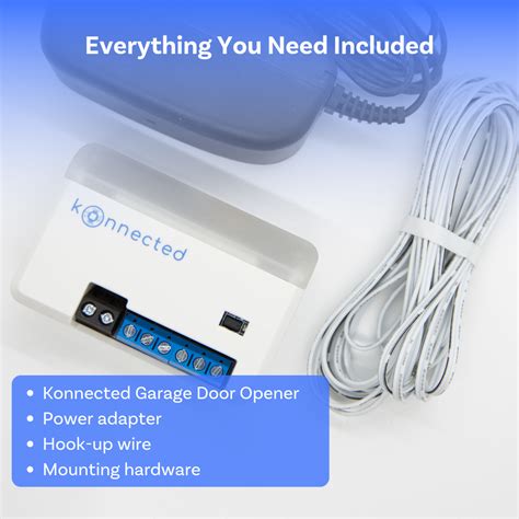 Smart Garage Door Opener White (v2) – Konnected