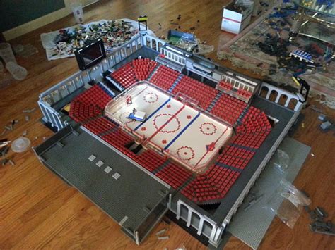 (MOC) Outdoor Hockey Stadium - LEGO Town - Eurobricks Forums