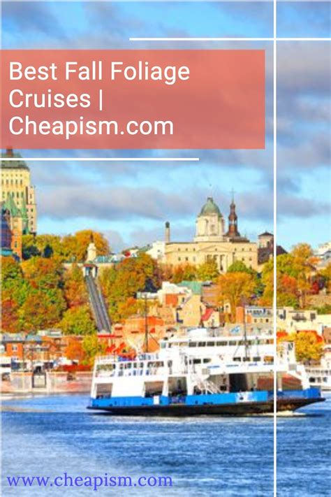 The best fall foliage cruises for 2022 – Artofit