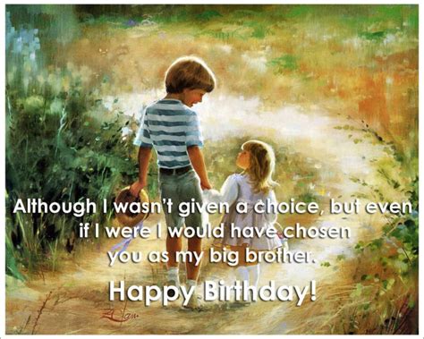 Happy Birthday Big Brother Message - Bitrhday Gallery