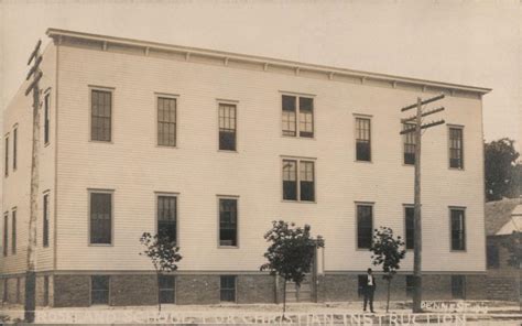 Roseland School for Christian Instruction Chicago, IL Denne Studio Postcard