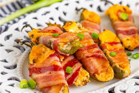 Bacon-Wrapped Jalapeno Poppers - Love Bakes Good Cakes