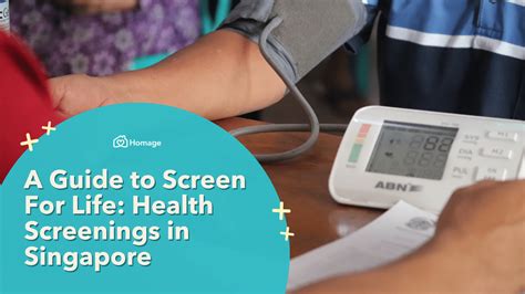 Screen for Life: Health Screening Packages in Singapore from $2 - Homage