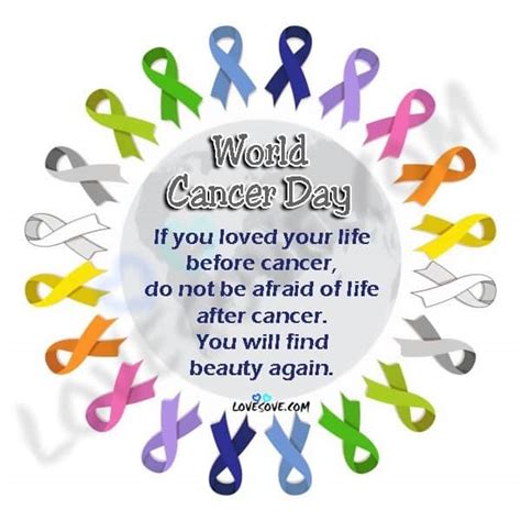 [新しいコレクション] messages happy world cancer day quotes 318097