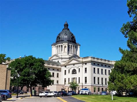 History and Culture by Bicycle: Pierre, SD: South Dakota State Capitol Complex, Capitol Building ...