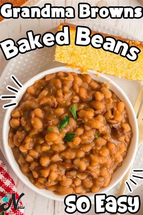 Grandma Browns Baked Beans - Adventures of a Nurse