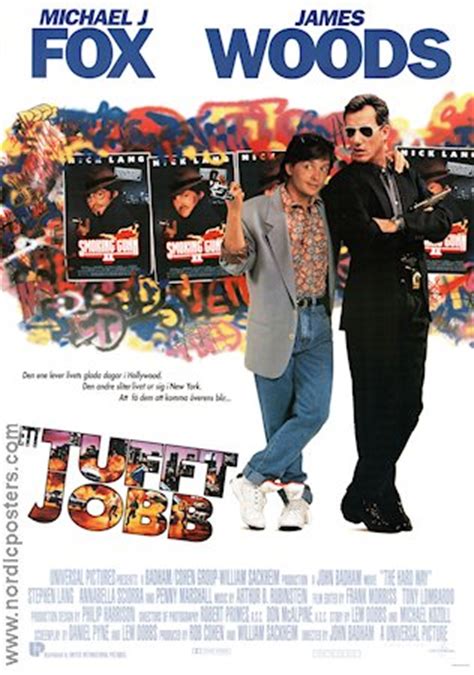 THE HARD WAY movie poster 1991 original