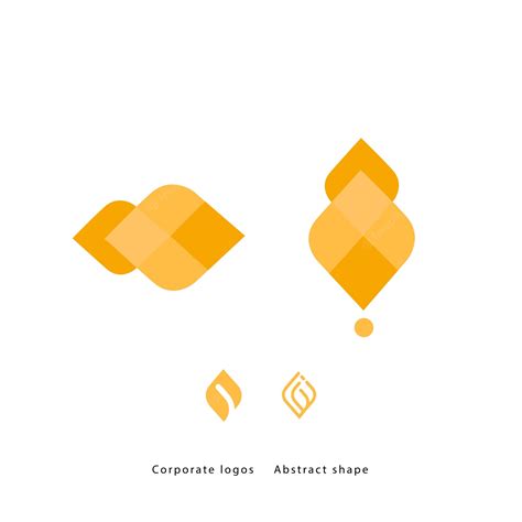 Premium Vector | Abstract minimalist corporate logo set.