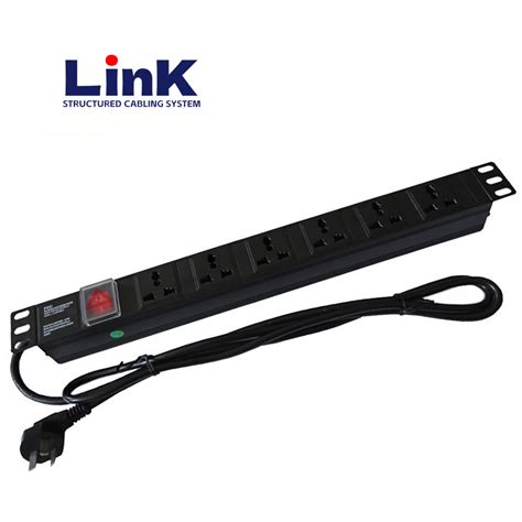 8-Outlet Rack-Mount Power Strip PDU with Independent Control - 8 Outlet Power Strip and ...