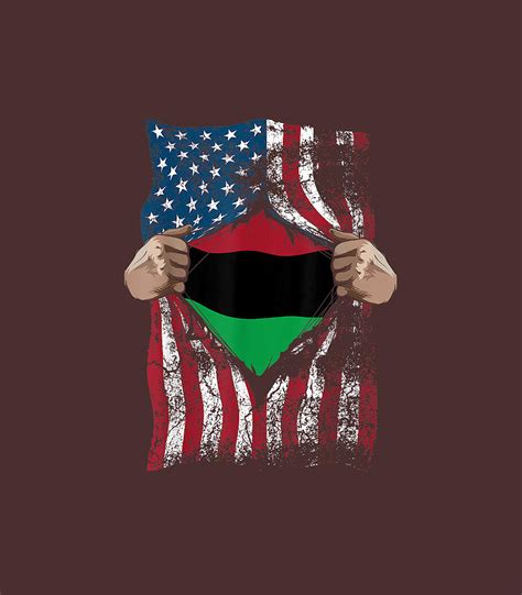 Pan African Unia Flag Loyal AfroAmericans USA Digital Art by Evangb ...