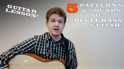 "5 Patterns and Sounds of Bluegrass Guitar" | Beginner Guitar Lesson - Brandon Johnson Guitar