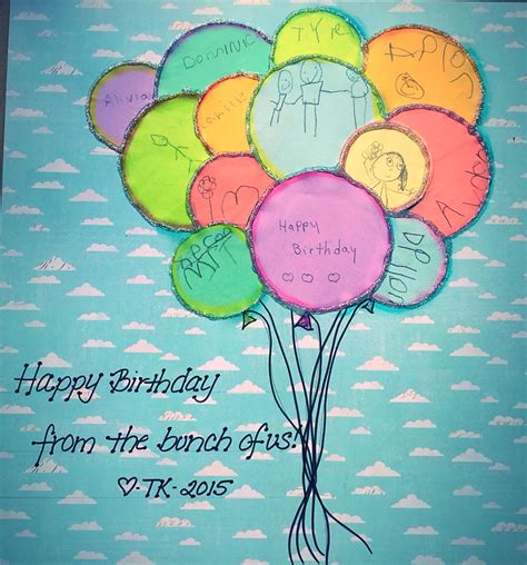 birthday card for teacher from students - Sherlyn Bivins