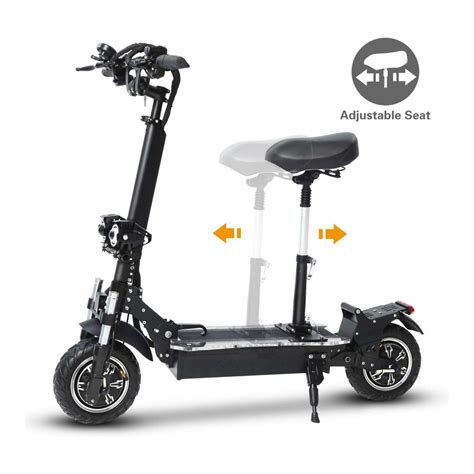 Top 10 Best Electric Scooters with Seat in 2024 Reviews | Buyer's Guide