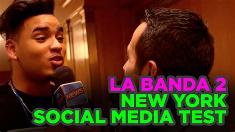 Elison Joel takes the Social Media test in La Banda Auditions New York | Realities La Banda ...